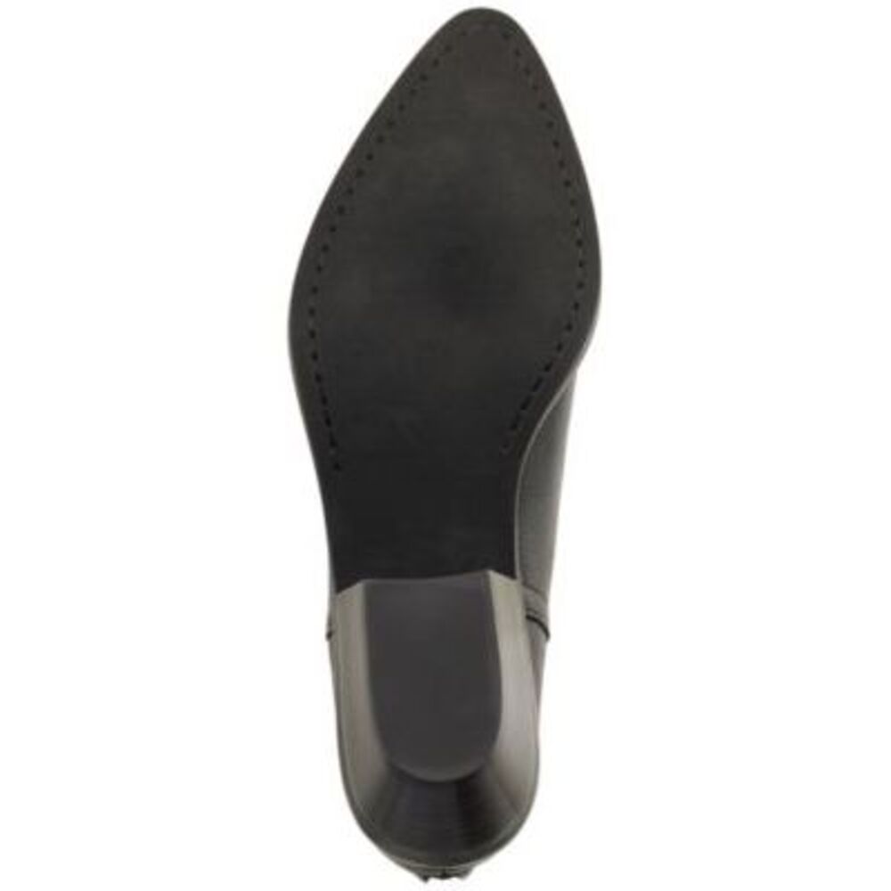 DKNY Womens Black Comfort Raelani Almond Toe Block Heel Zip-Up Booties 6 M - Picture 4 of 4
